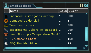 Backpack List 1 Backpack List 1